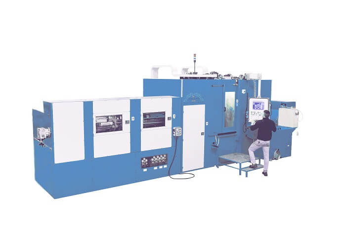 Combybar - Obrabiarka wielowrzecionowa z podajnikiem pręta